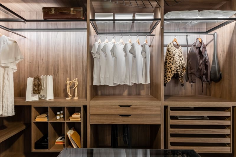 Custom Closet System using Ernestrust Cabinetry